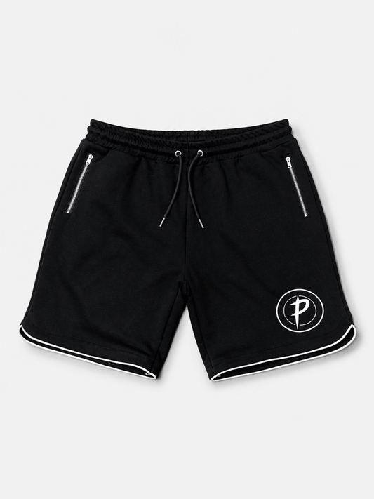 P Logo Shorts – Black - Prolific