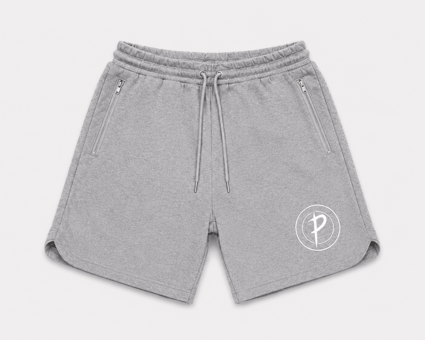 P Logo Shorts - Grey - Prolific