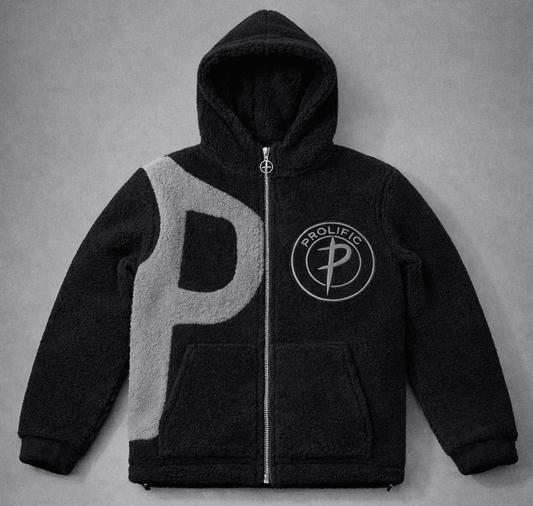 Prolific "Pique" Fleece Jacket Black - Prolific